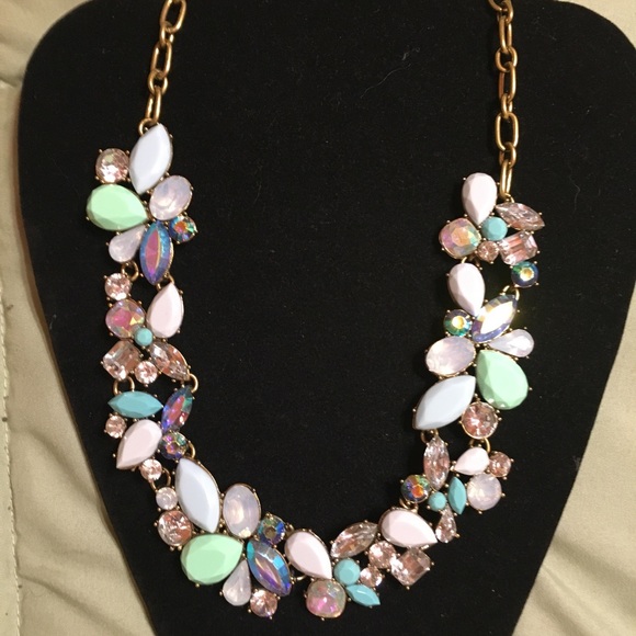 J. Crew Jewelry - New J. Crew mixed stone statement necklace